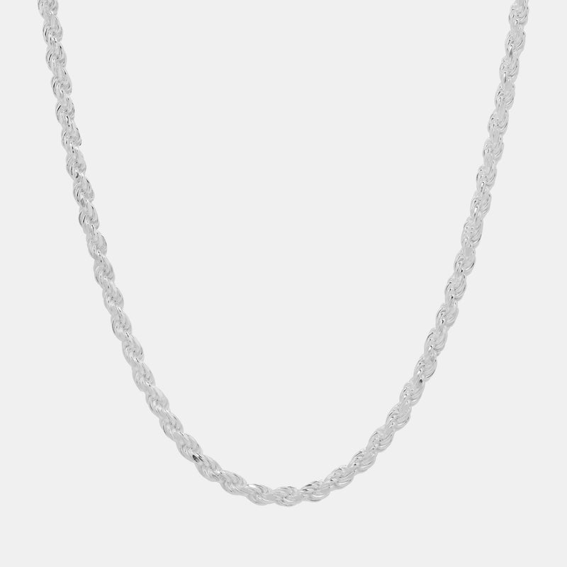 Cadena Rope 5mm Plata