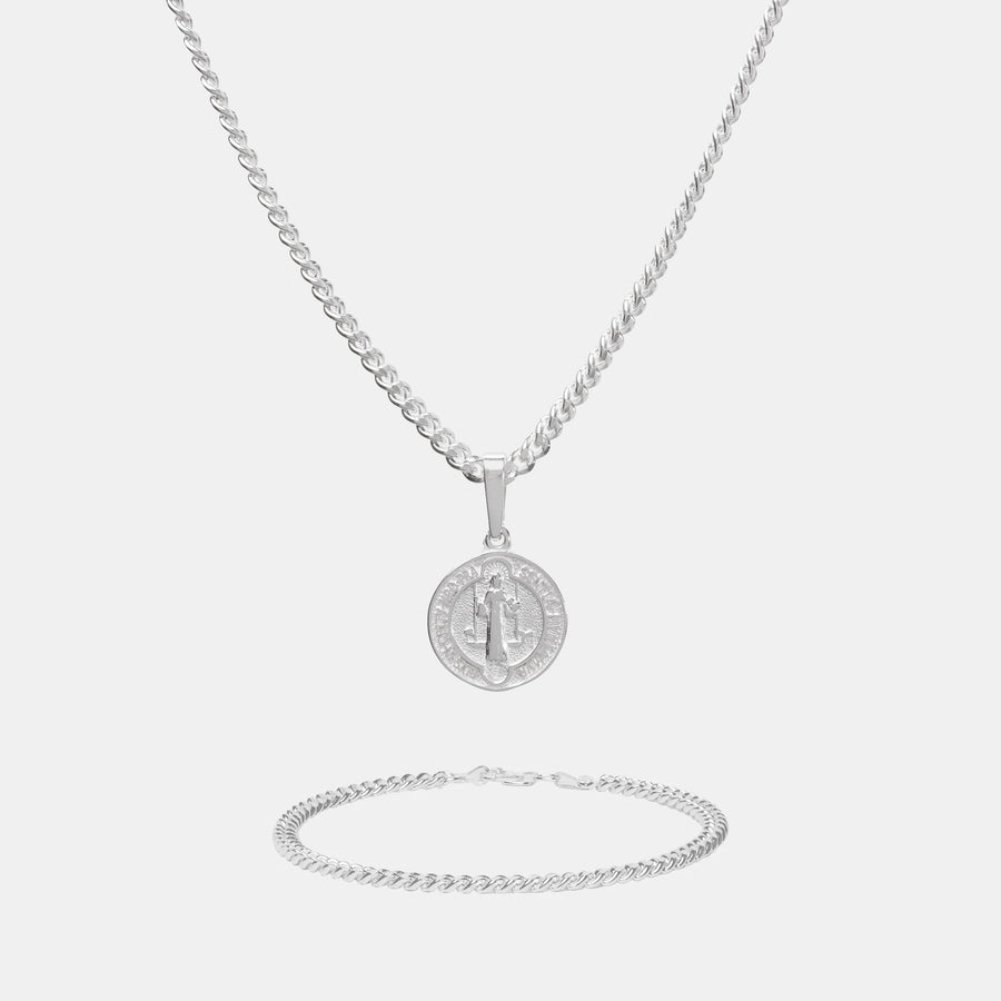 Benito + Cuban Link (Plata)