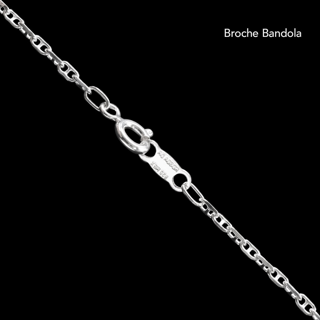 Ancla 2mm (Plata) Pulsera