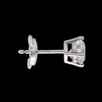 Aretes Camélia Oro Sólido 14k