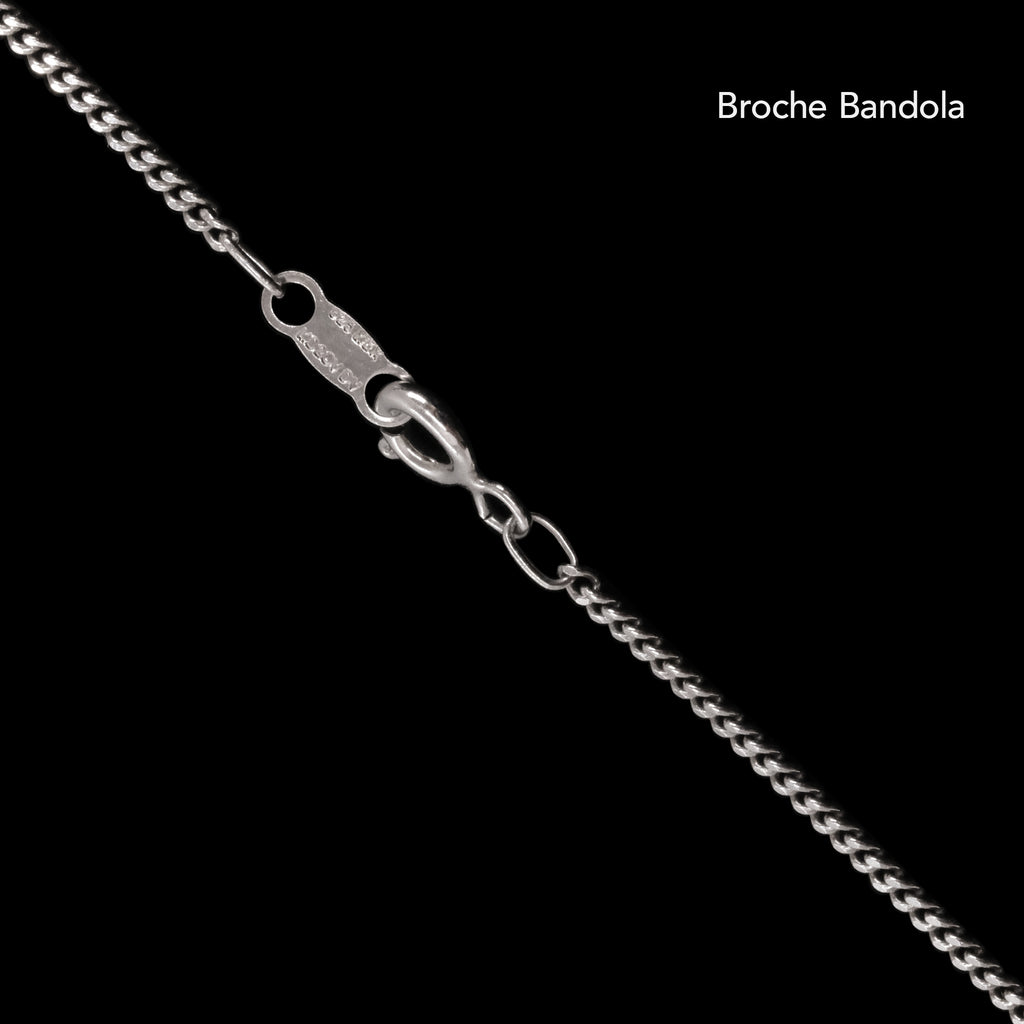 Collar Atlántica 1mm Plata