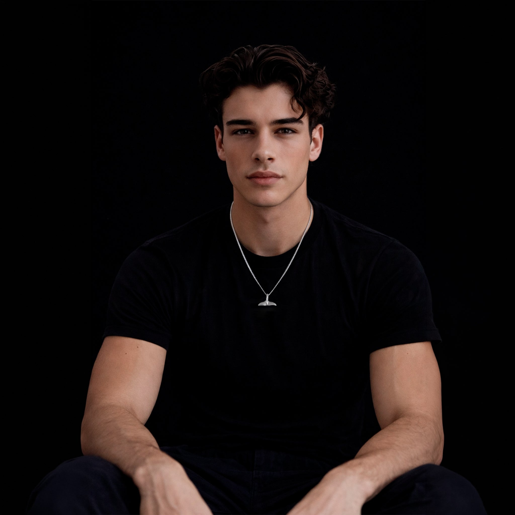 Atlántica 2mm (Plata ) Collar