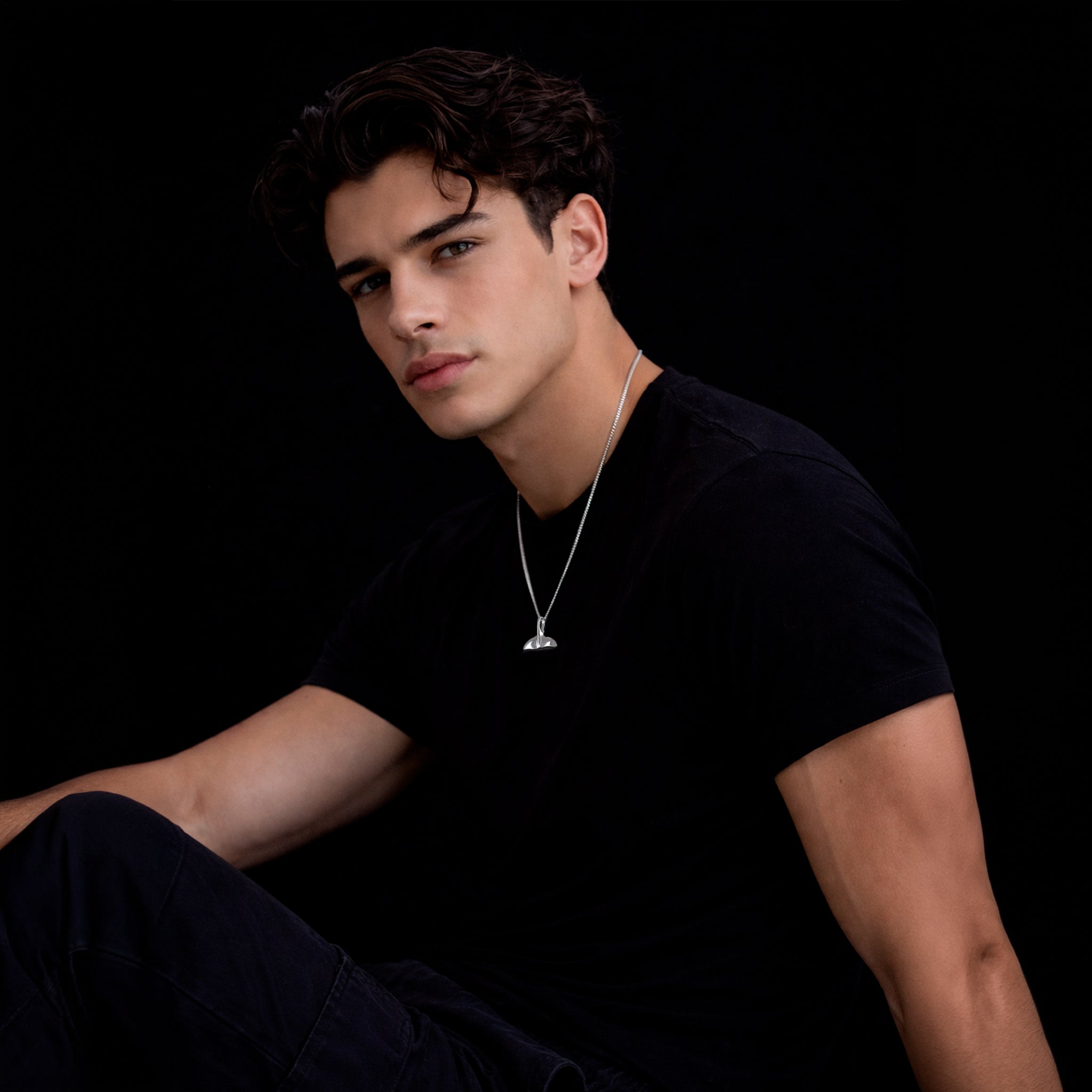 Atlántica 2mm (Plata ) Collar