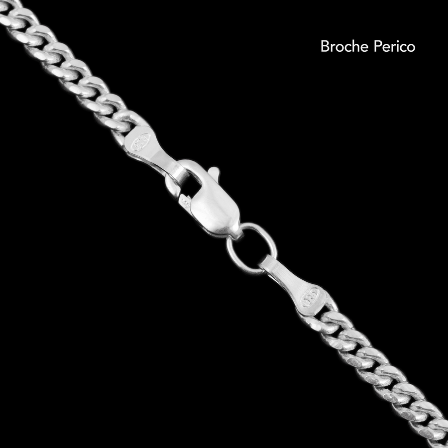 Biselado 3mm (Plata) Collar