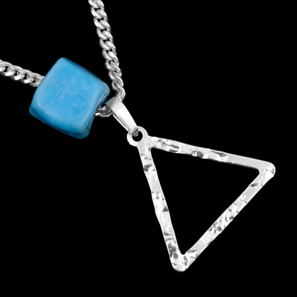 Biselado 3mm (Plata) Collar