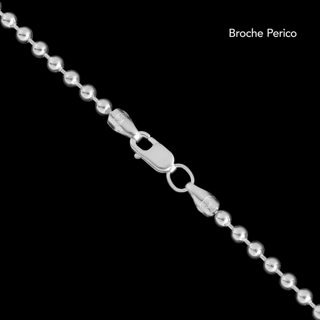 Bolitas 2.5mm (Plata) Pulsera