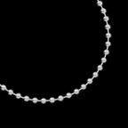 Cadena Bolitas 3mm Plata