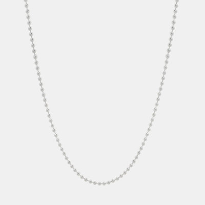 Cadena Bolitas 3mm Plata