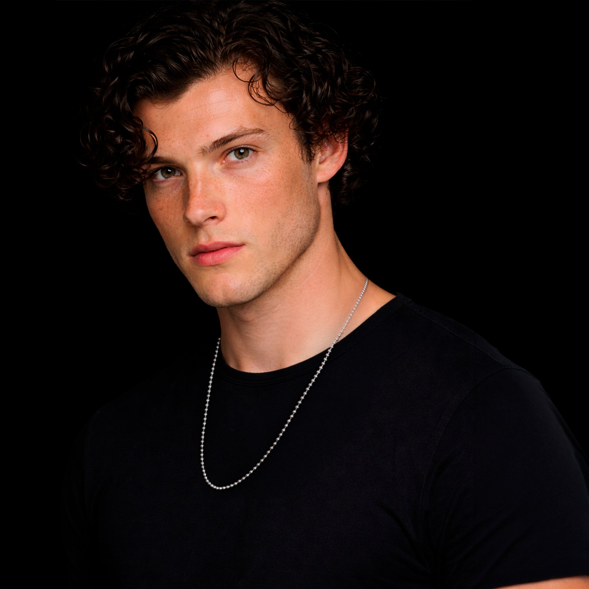 Bolitas 3mm (Plata) Cadena