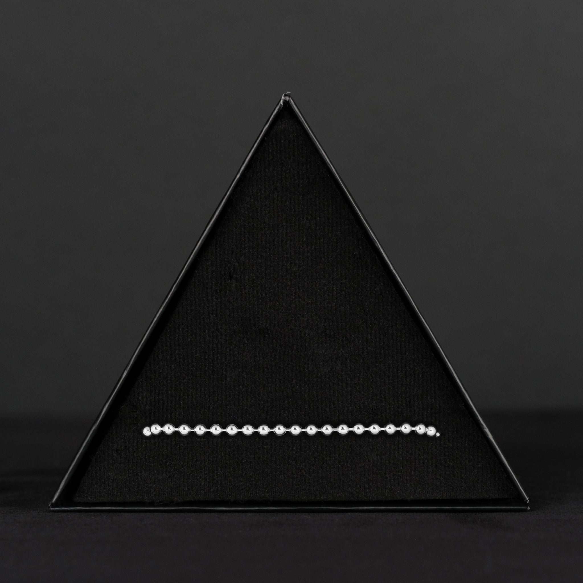 Bolitas 3mm (Plata) Pulsera