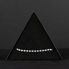 Pulsera Bolitas 4mm Plata