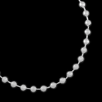 Bolitas 5mm (Plata) Cadena