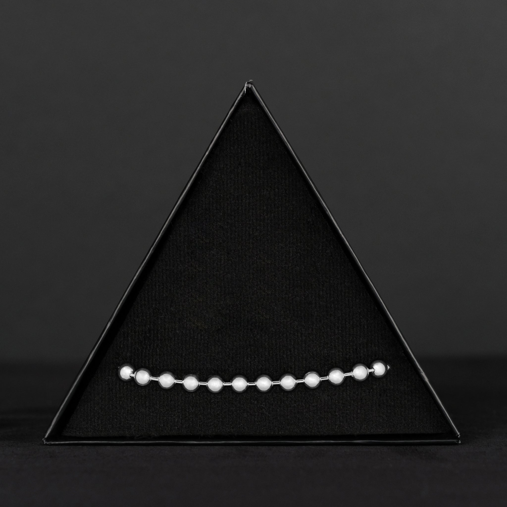 Bolitas 5mm (Plata) Pulsera