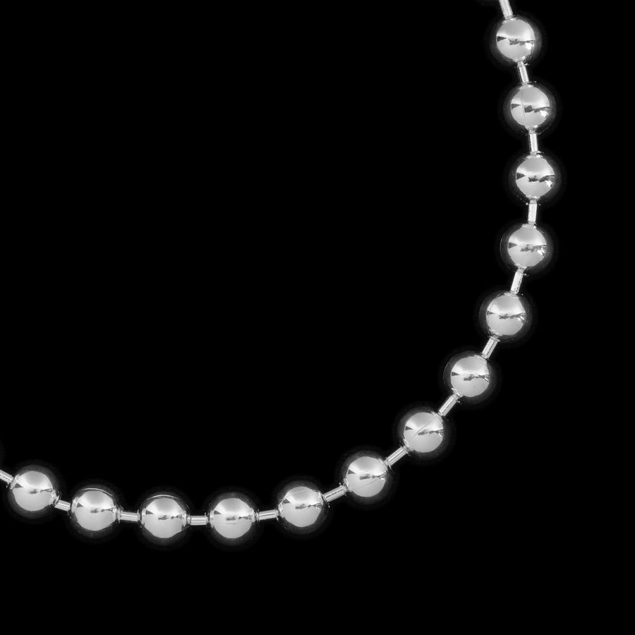 Bolitas 5mm (Plata) Pulsera