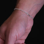 Bolitas 2.5mm (Plata) Pulsera