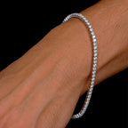 Brazalete Tenis Apex Oro Sólido 14k