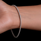 Brazalete de Tenis Soléria Oro Sólido 14k