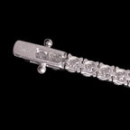 Brazalete Tenis Glacier Oro Sólido 14k