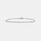Brazalete Tenis Elysa Oro Sólido 14k