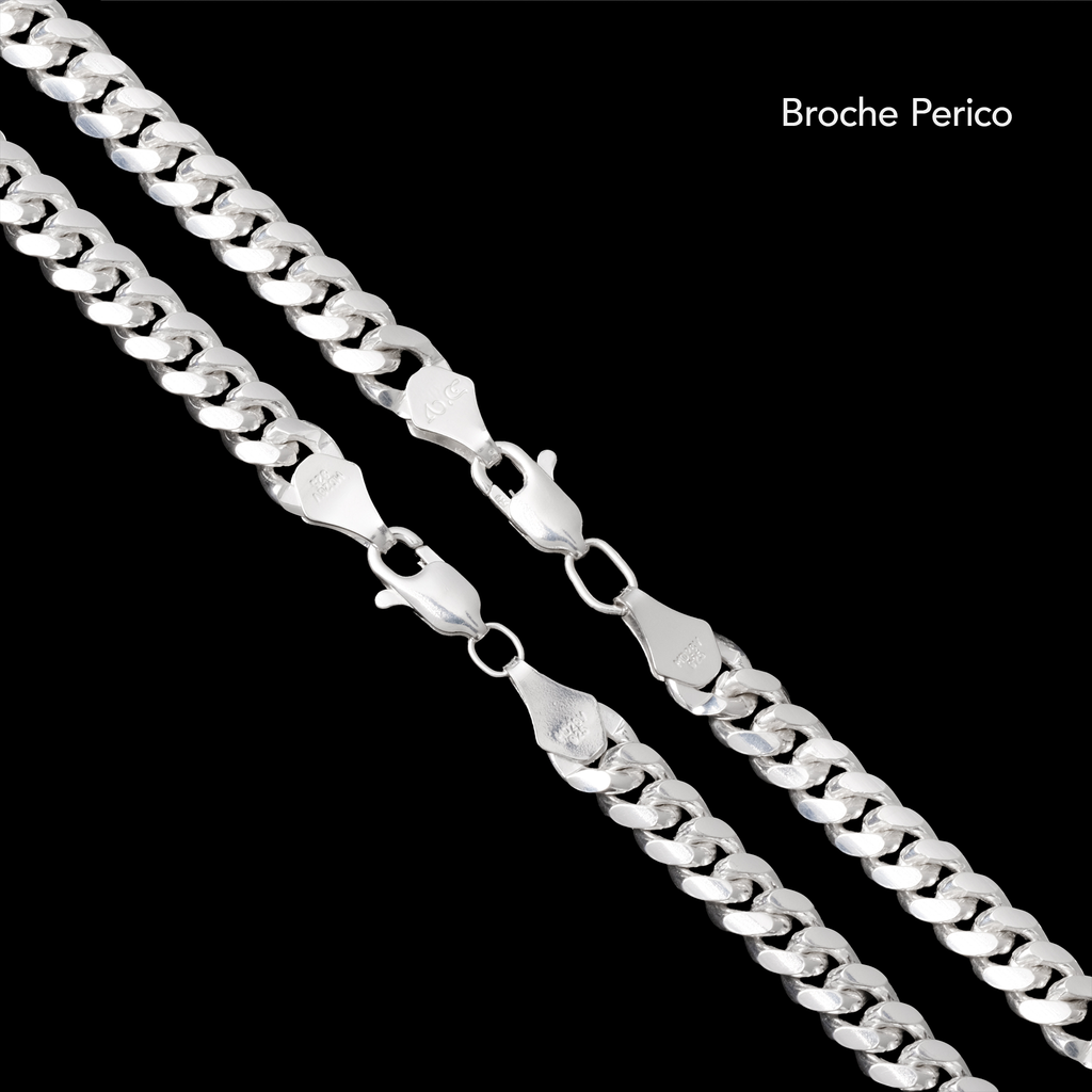 Set Cuban Link 6mm (Plata)