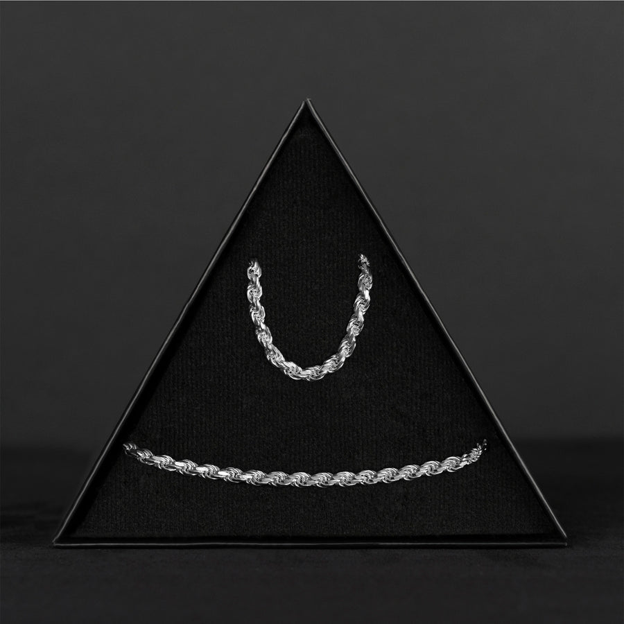 Set Rope 4mm (Plata)
