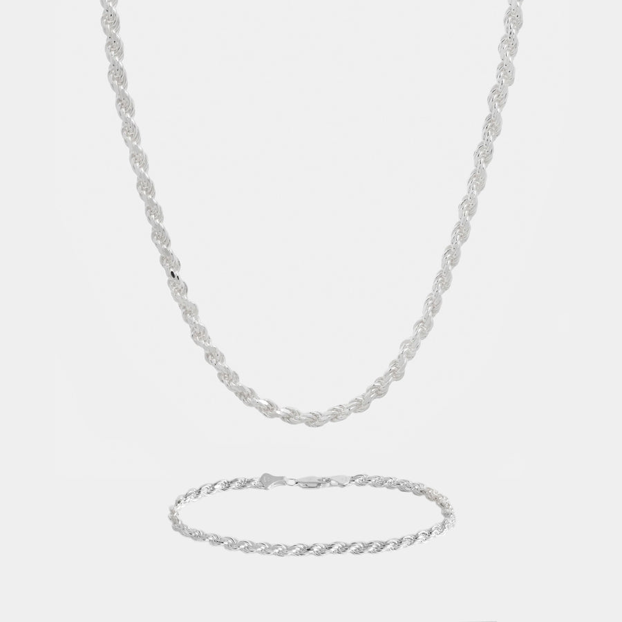 Set Rope 4mm (Plata)