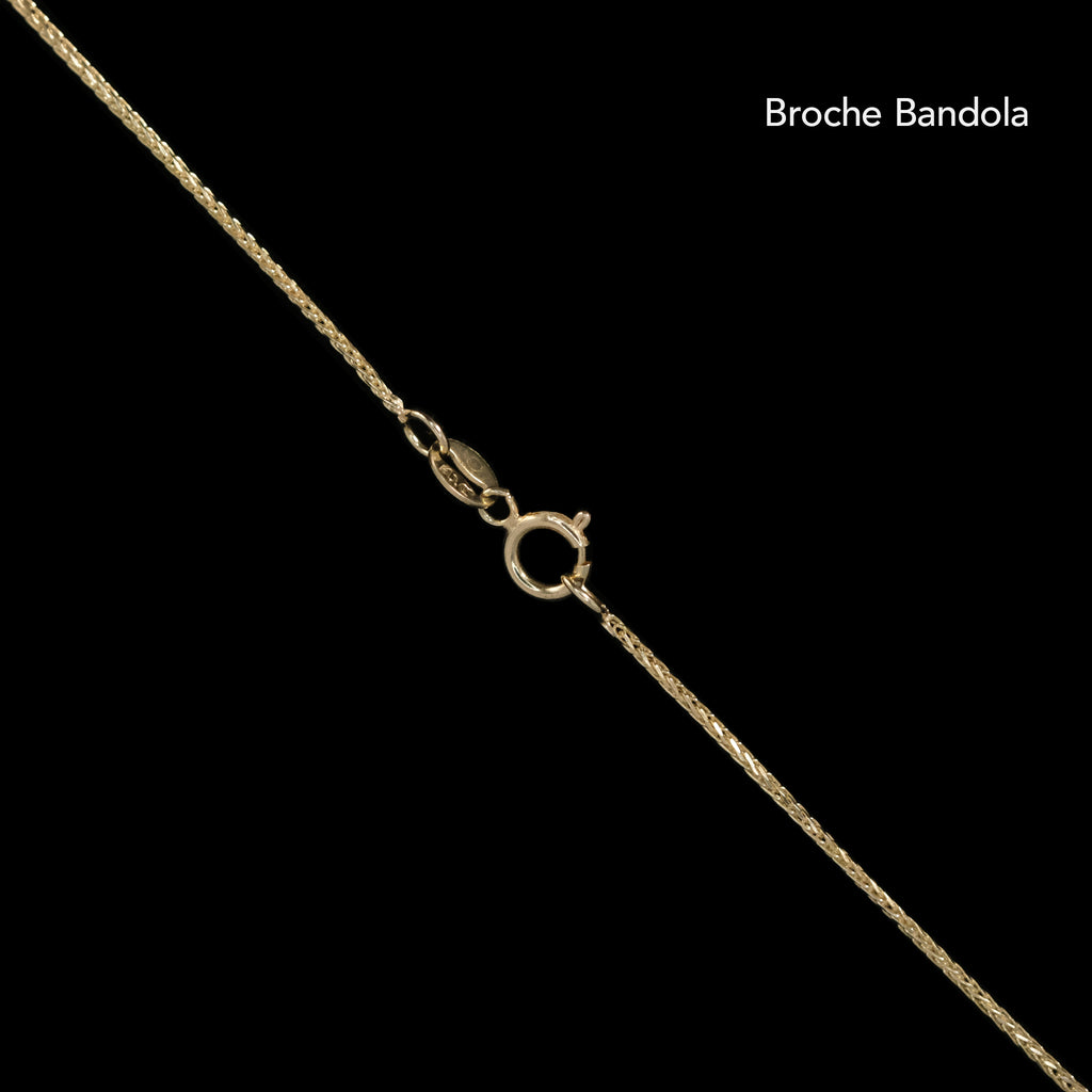Cadena Espiga Oro Sólido
