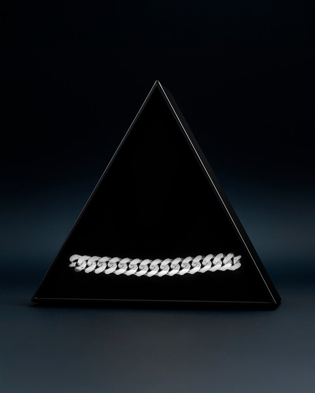 Cuban Link 8mm (Plata) Pulsera