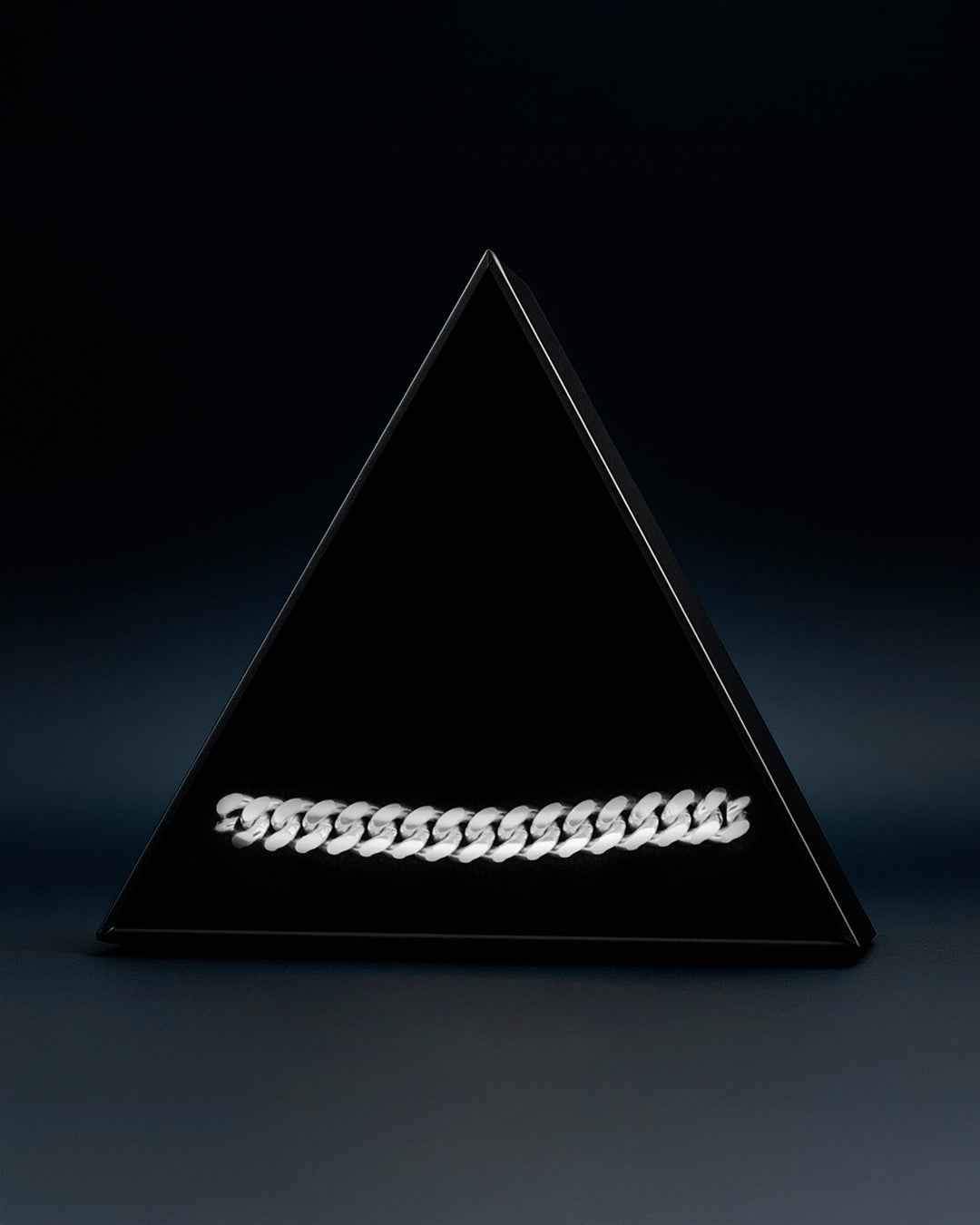 Cuban Link 8mm (Plata) Pulsera