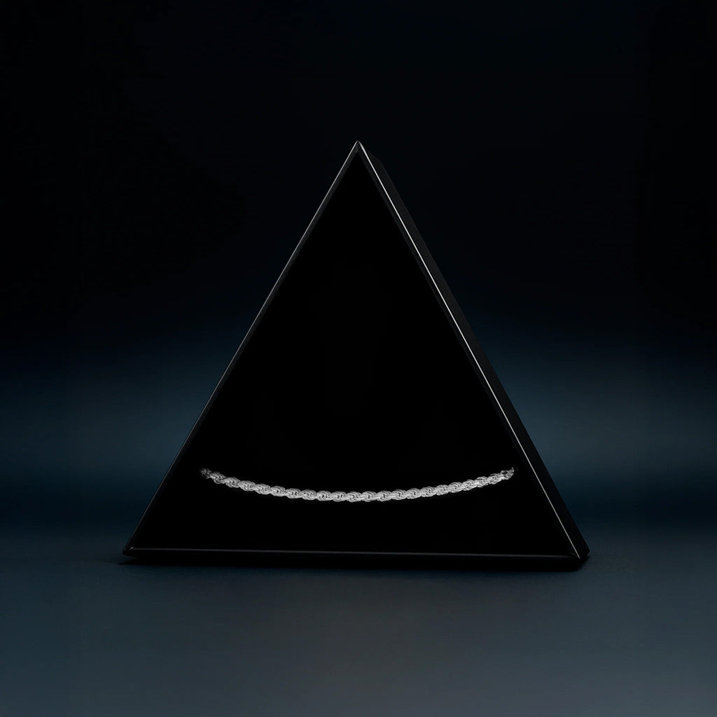 Rope 3mm (Plata) Pulsera