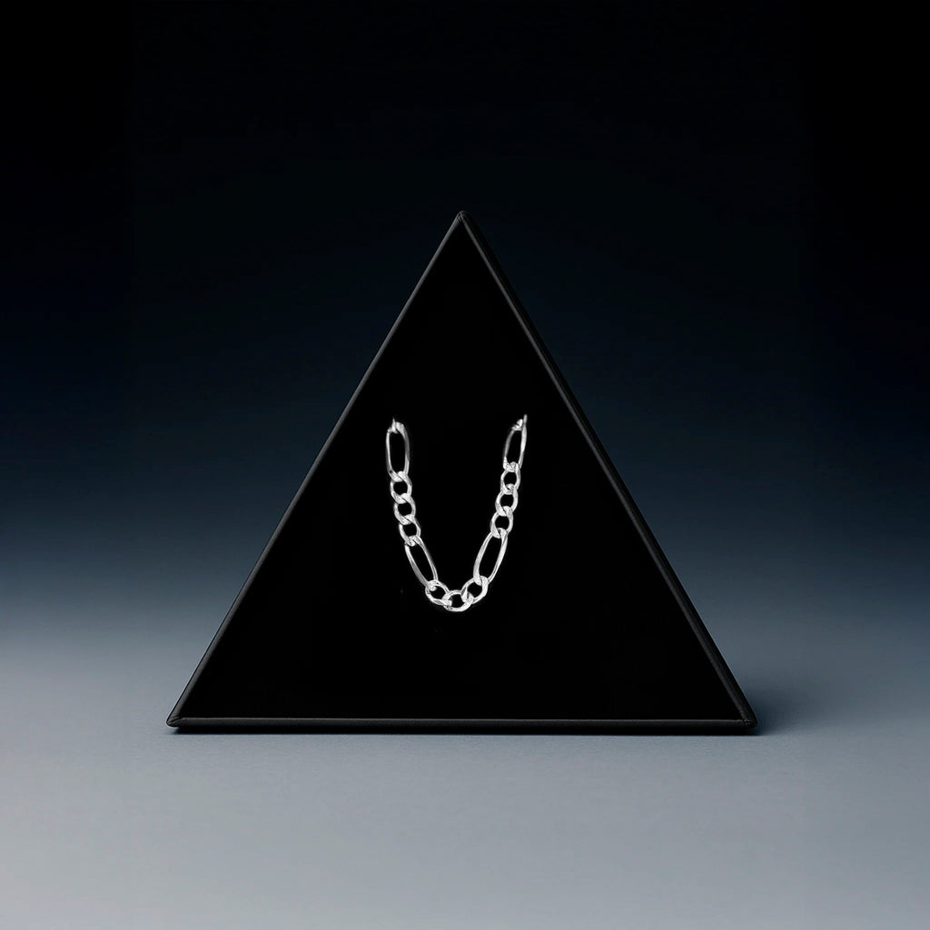 Fígaro Zegrinada 3X1 5mm (Plata) Cadena