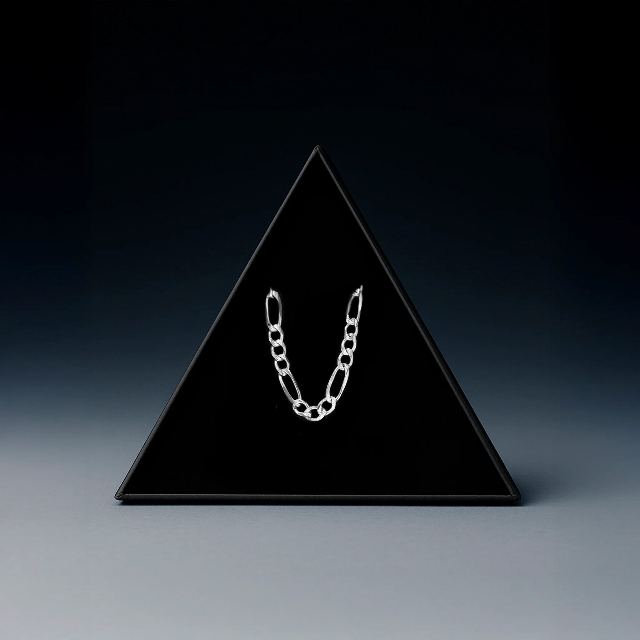 Fígaro Zegrinada 3X1 5mm (Plata) Cadena