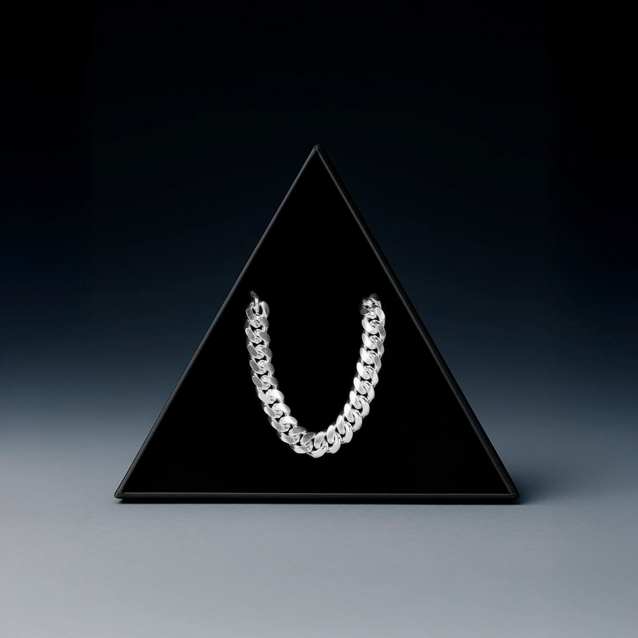 Cuban Link 8mm (Plata) Cadena