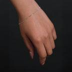 Pulsera Camila Diamantada Plata