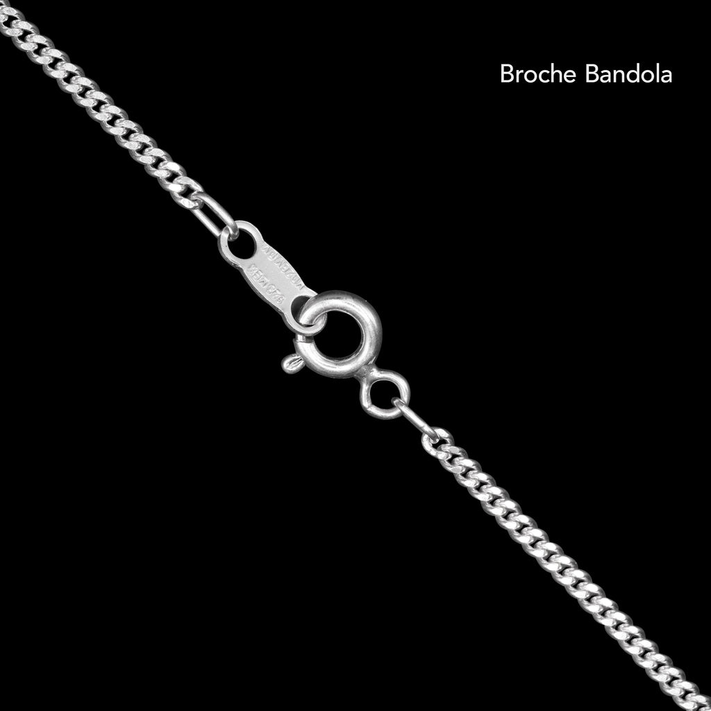 Cruz Latina (Plata) Collar