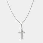 Cruz Latina (Plata) Collar
