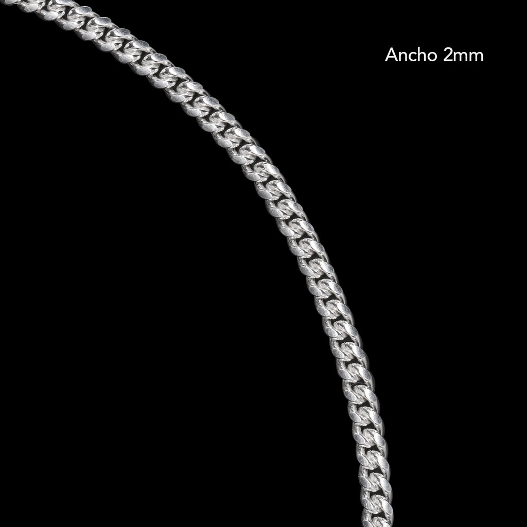 Cruz Latina (Plata) Collar