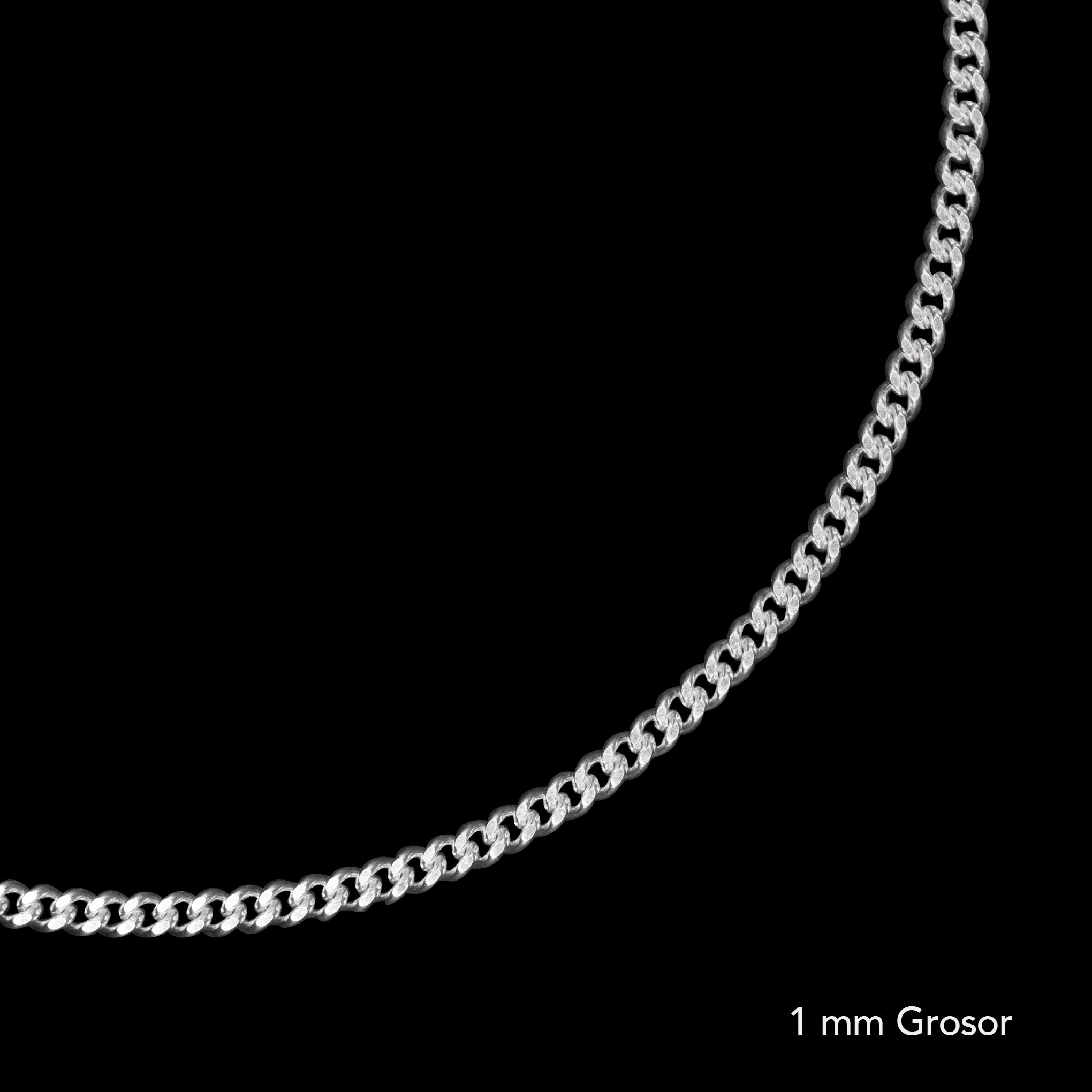 Cruz Latina (Plata) Collar