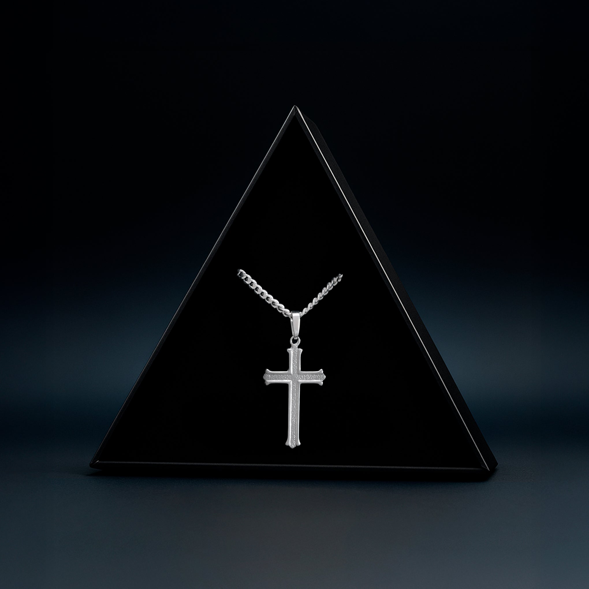 Cruz Bold (Plata) Collar