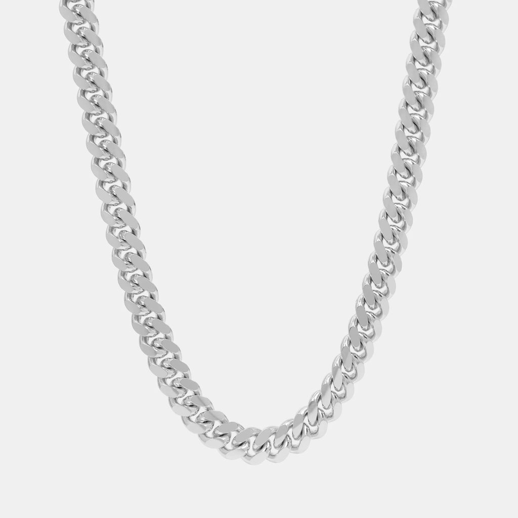 Cuban Link 10mm (Plata) Cadena