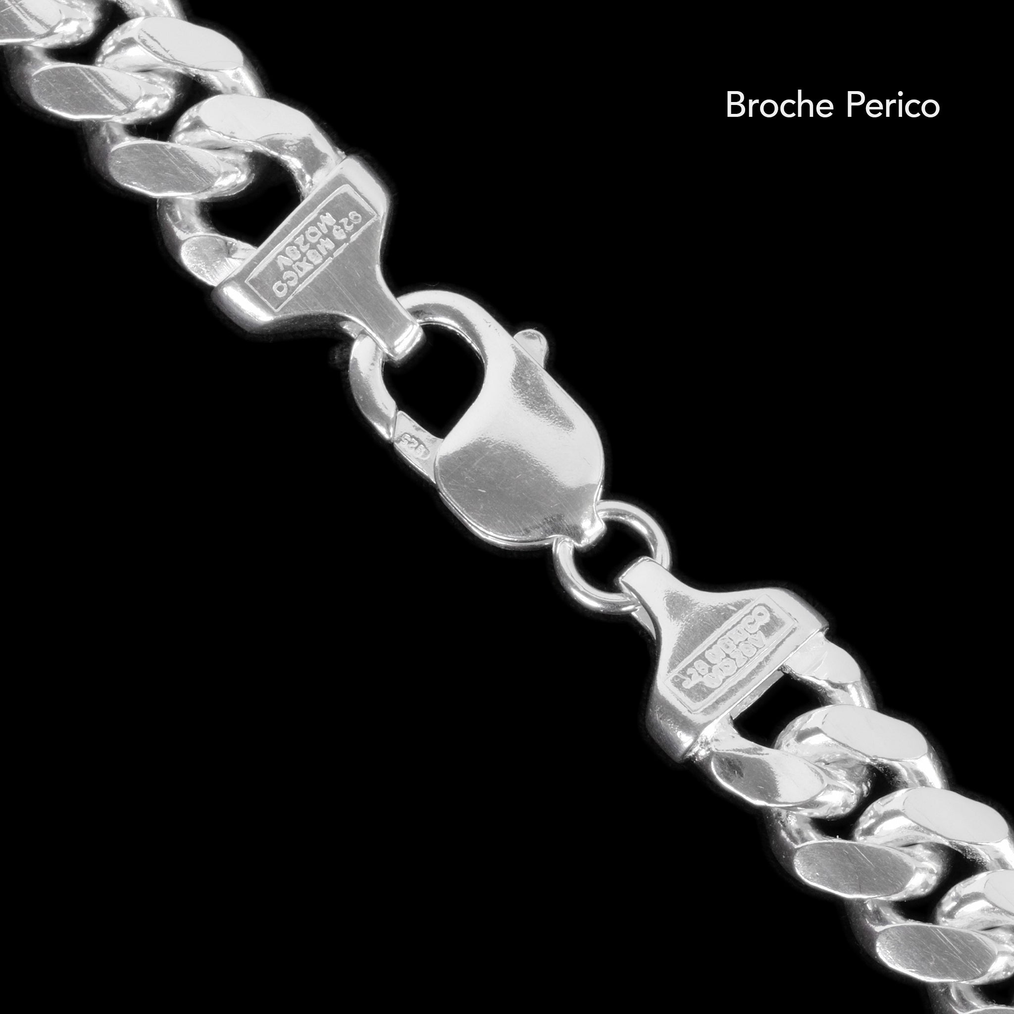 Cuban Link 10mm (Plata) Pulsera