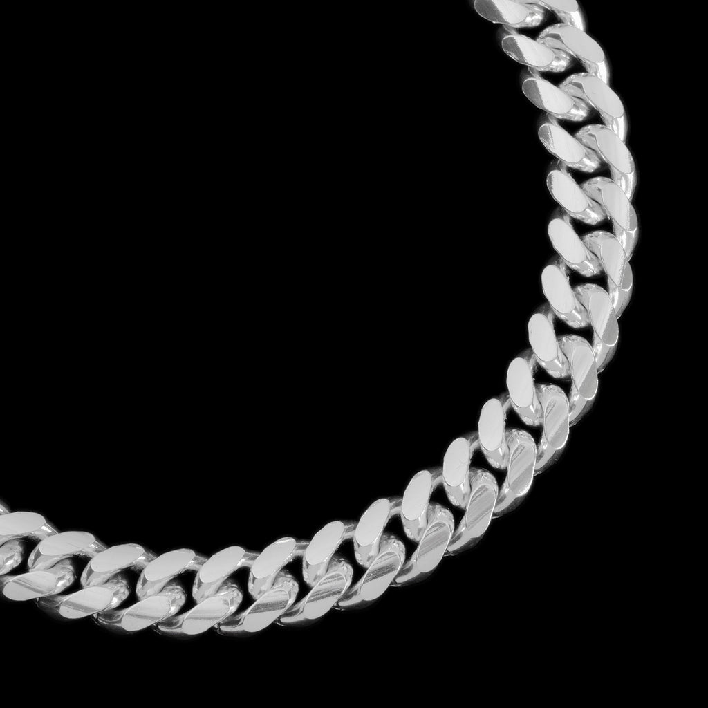 Cuban Link 10mm (Plata) Pulsera