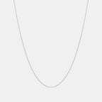 Cadena Cuban Link 1mm Plata