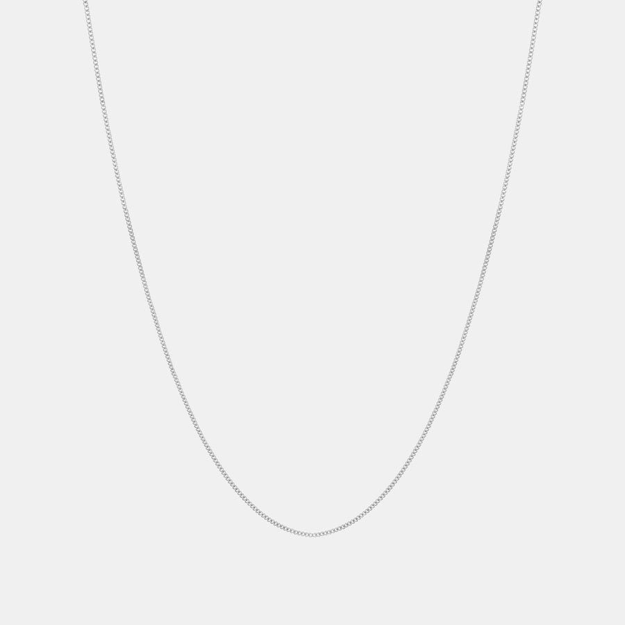 Cuban Link 1mm (Plata) Cadena