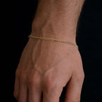 Pulsera Cuban Link 2mm Oro Sólido 14k