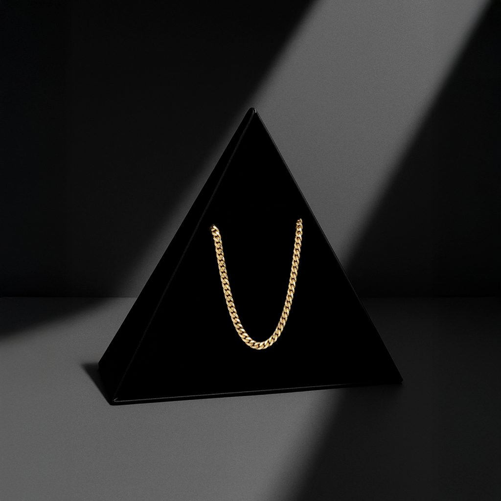 Cuban Link 3mm (Oro Sólido) Cadena