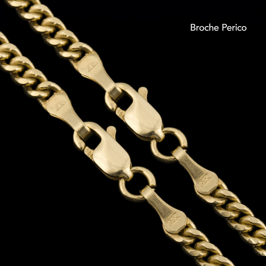 Set Cuban Link 3mm (Oro Sólido)