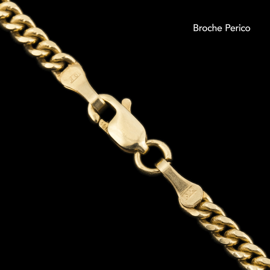 Cuban Link 3mm (Oro Sólido) Pulsera