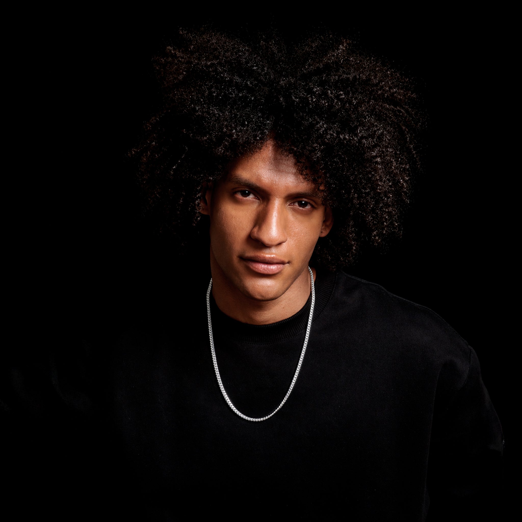 Cuban Link 4mm (Plata) Cadena