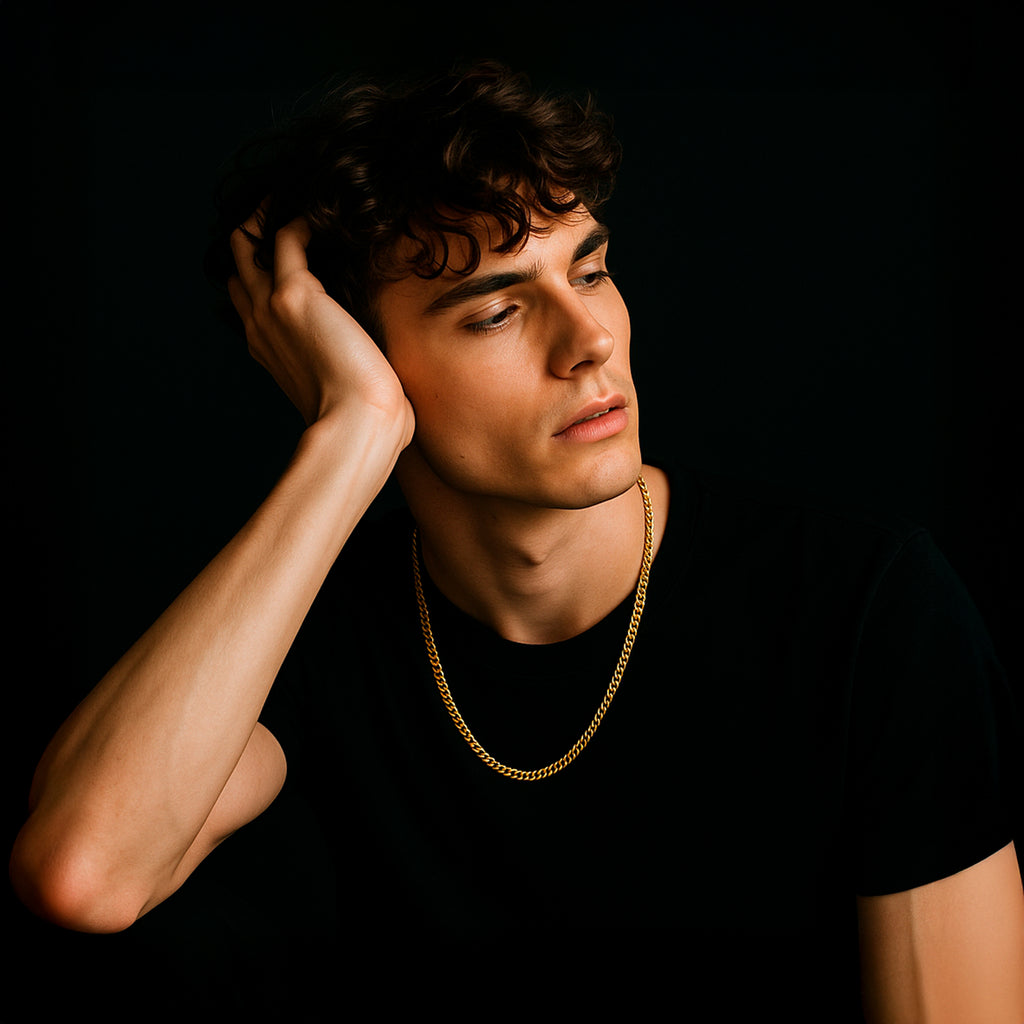 Cuban Link 4mm (Oro Sólido) Cadena